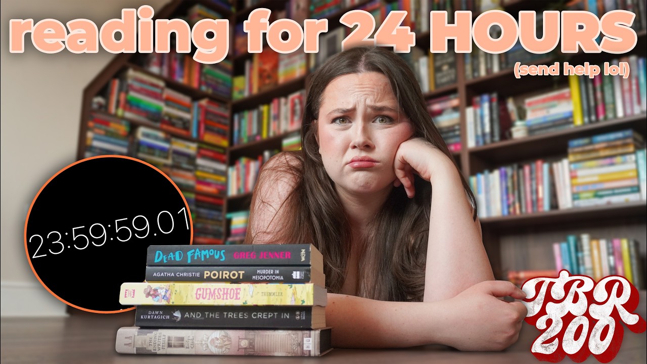 reading my TBR for 24 HOURS?! 📚 ⏰ 24 hour readathon 🏁 TBR200 ep14