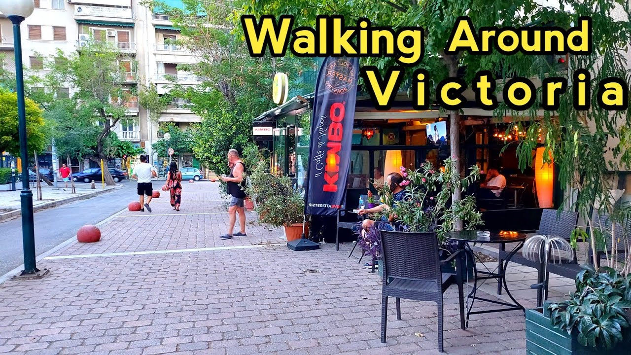 Walking around Victoria in Athens-Greece 2023