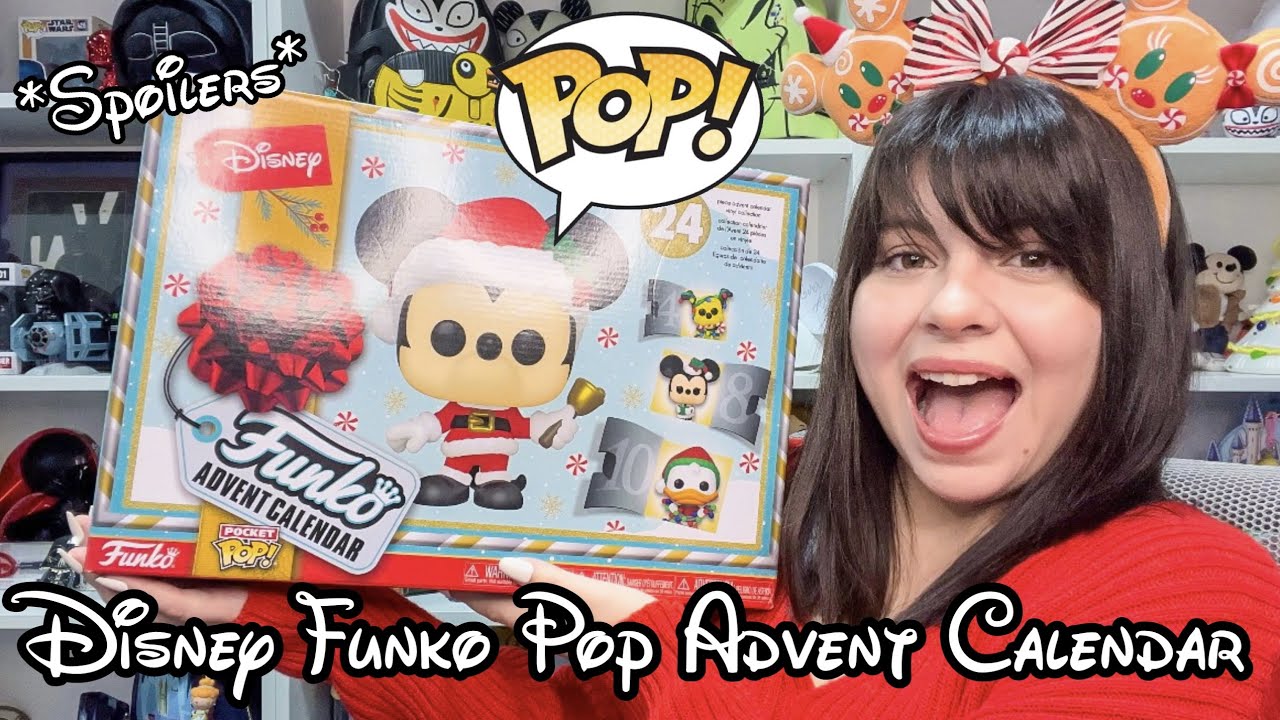 Complete Disney Funko Pop Advent Calendar | Funko Pop Collection | Vlogmas Day 24