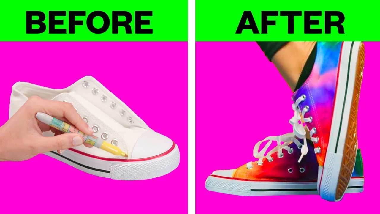 21 SHOE & SNEAKER DIYS TO UPGRADE YOUR STYLE