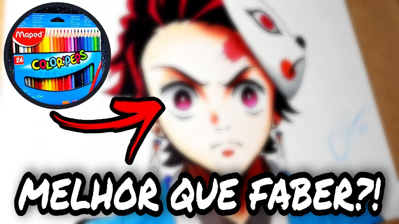 ESSES LÁPIS DE COR ME SURPREENDERAM! [REVIEW MAPED COLOR'PEPS]