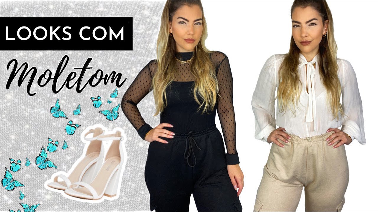LOOKS com MOLETOM | PARA TRABALHAR E SAIR