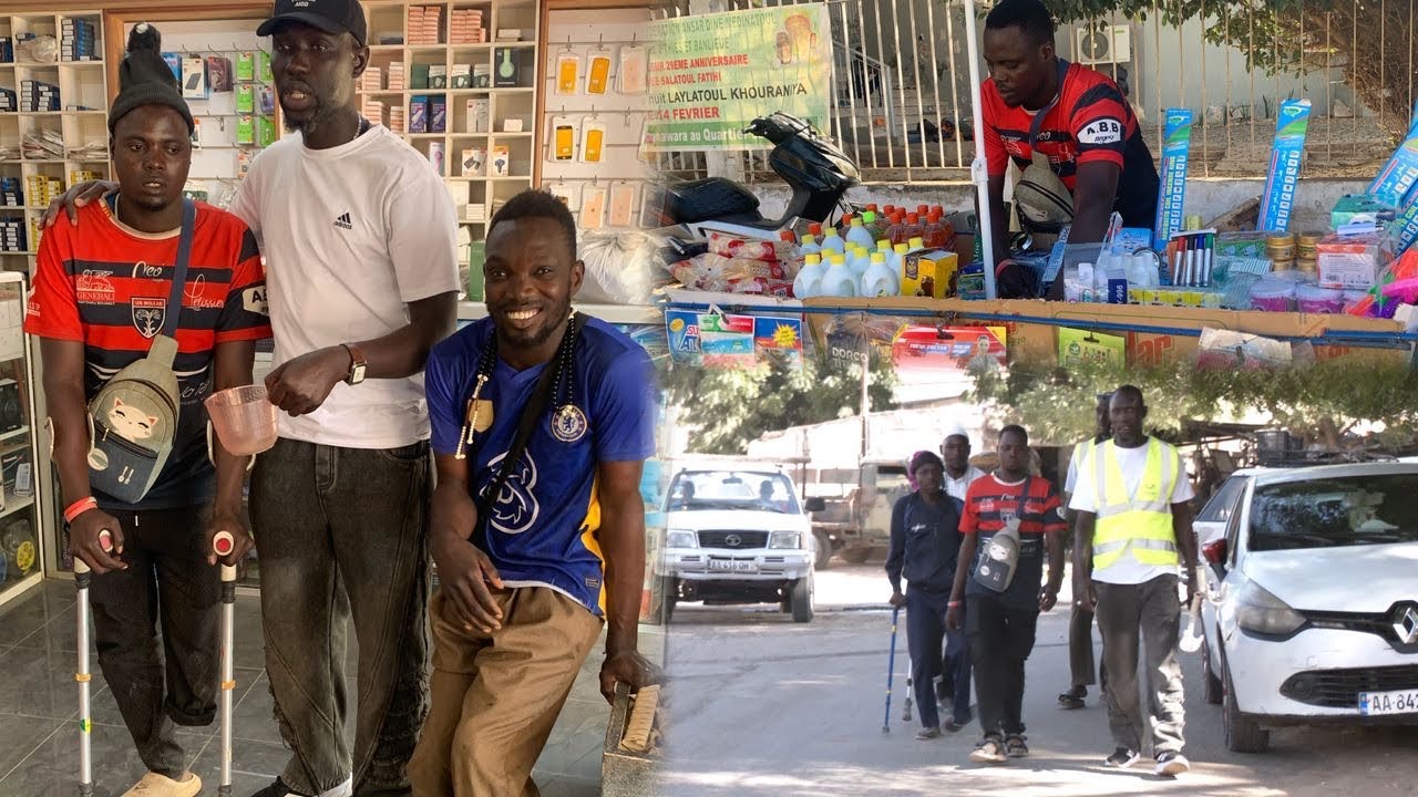 APRES AVOIR REPARE LES APPAREILS D UN HANDICAPE NDANANE SOCIAL FAIT DE LUI UN COMMERCANT