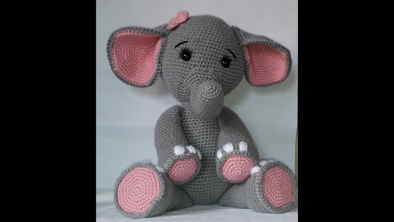 Elefantinha amigurumi  Gigante parte 01