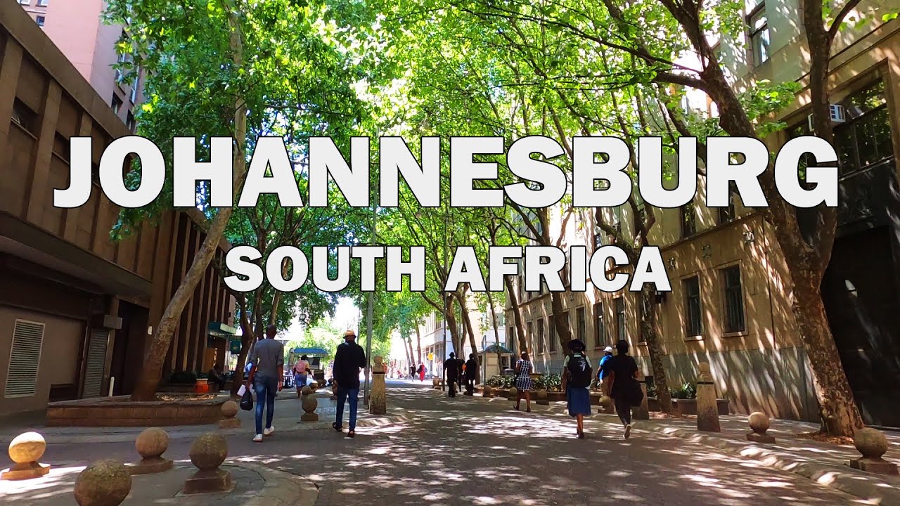 Johannesburg, South Africa - Driving Tour 4K