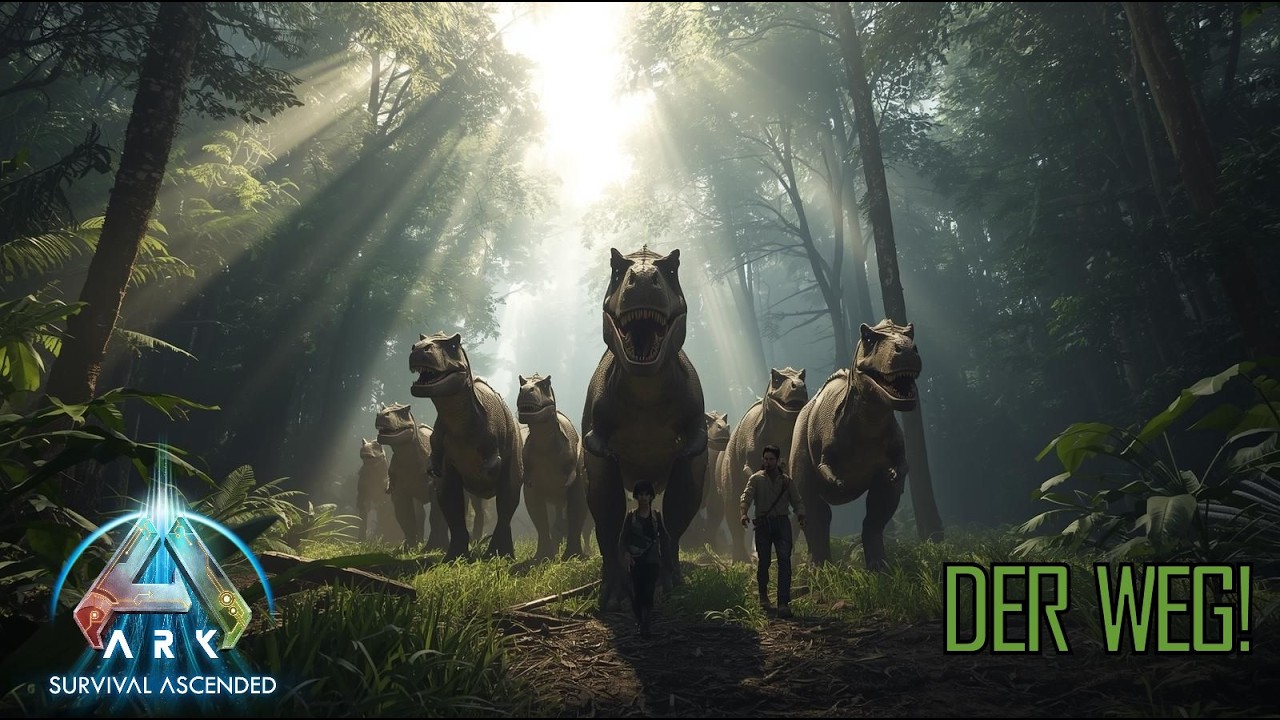 Letzte Vorbereitung auf die Broodmother - Die T-Rex Wanderung | ARK: Survival Ascended 🔴