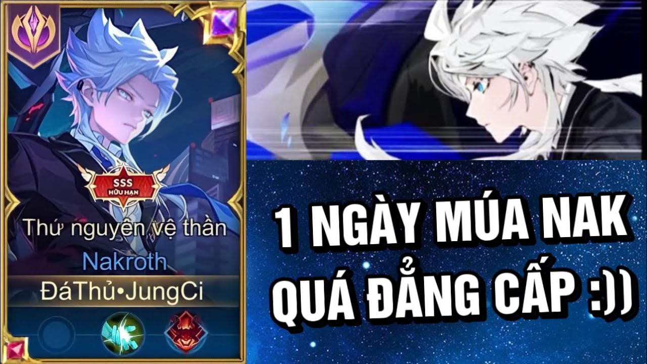 JungCi - 1 Ngày Cày Nakroth Lên Top Miền Và Chinh Phục Số Sao Cao Nhất Của JungCi Béo Sẽ NTN :)) ?