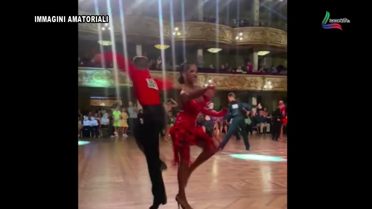 Andrea La Rocca e Gaia Giordano tra le stelle della danza al The Blackpool Tower Ballroom
