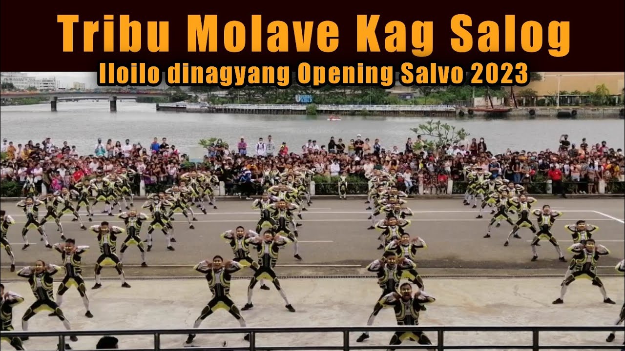 [HD] Tribu Molave kag Salog | Dinagyang Opening Salvo 2023 #dinagyang2023 #openingsalvo
