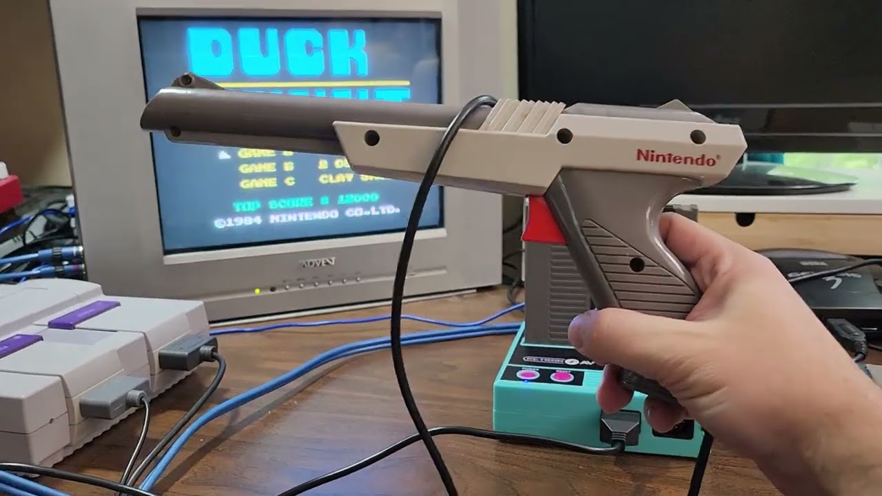 NES Hyperkin Clone - Zapper Testing