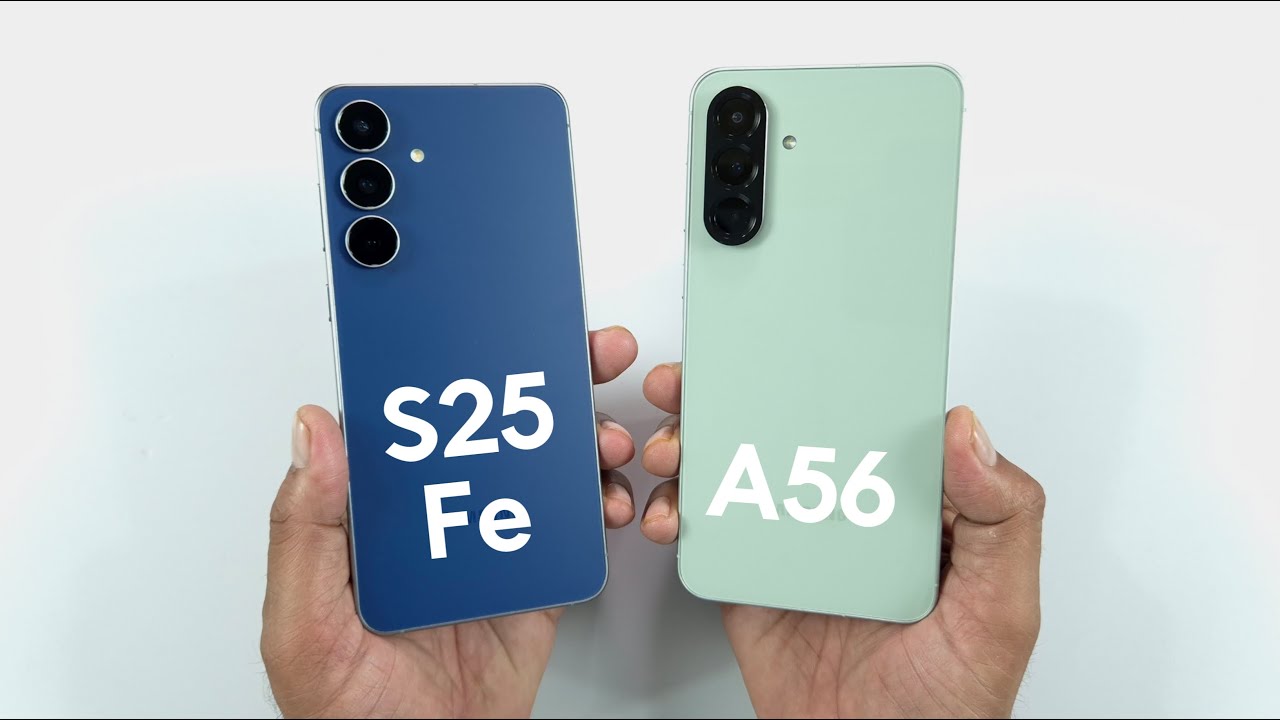 Samsung S25 Fe vs Samsung A56 - SPEED TEST!