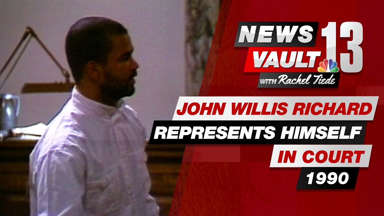 1990: John Willis Richard represents himself in court