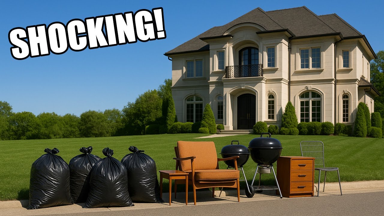 Trash Picking The RICH Neighborhood! - Ep. 1104