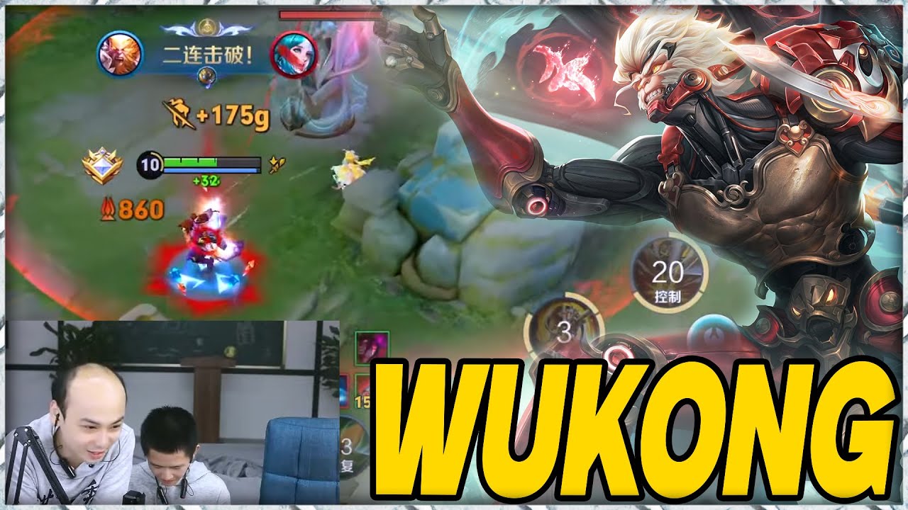 BALD FRIEND WUKONG 3 STAR INSANE! GOD MODE DAMAGE & UNSTOPPABLE PLAYS | HONOR OF KINGS 2025