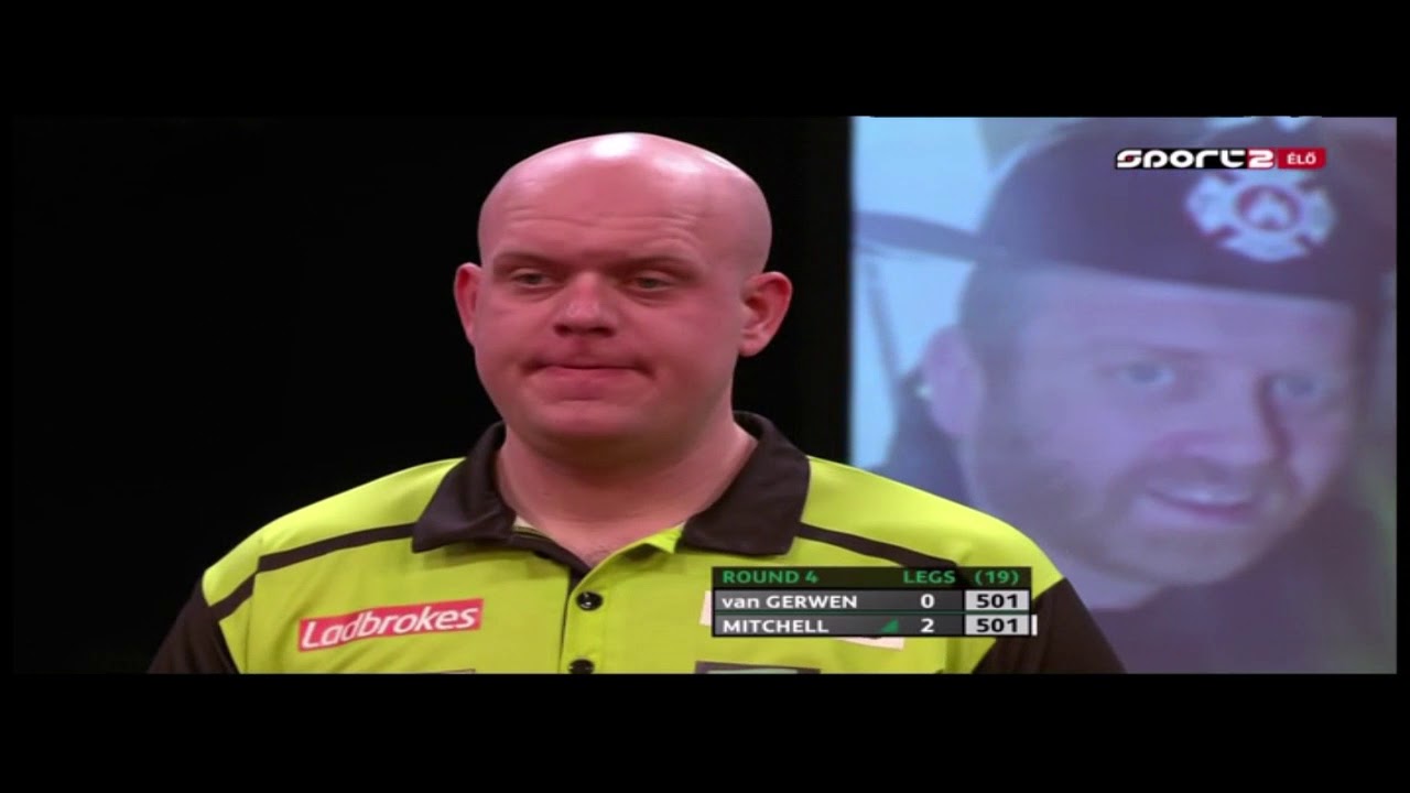 11) Michael van Gerwen vs Scott Mitchell 2021 UK Open 2021.03.05 Round 4