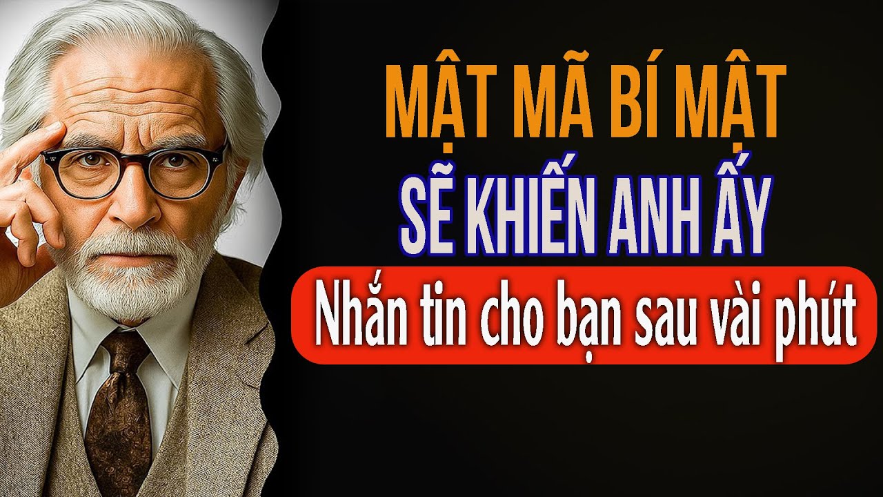 Mật Mã Tâm Lý Khiến Anh Ấy Chủ Động Nhắn Tin Chỉ Sau Vài Phút | Carl Jung