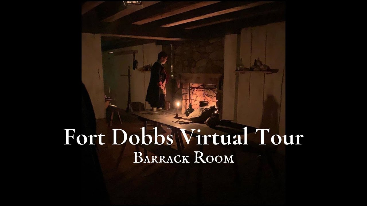 Fort Dobbs Virtual Tour: Barrack Room