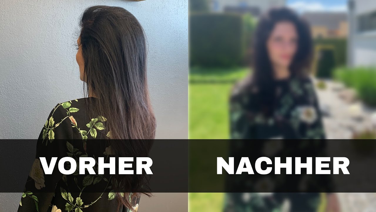 Der perfekte Haarschnitt bei langen Haaren. ✂️ Mit der richtigen Technik lange Haare optimieren 🤩