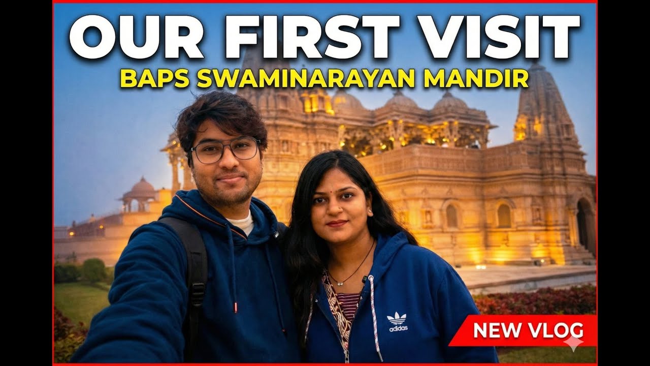 Most Beautiful Temple? | We Found the Most Beautiful Swami Narayan Temple in Kolkata!🛕 @ItsFunLog