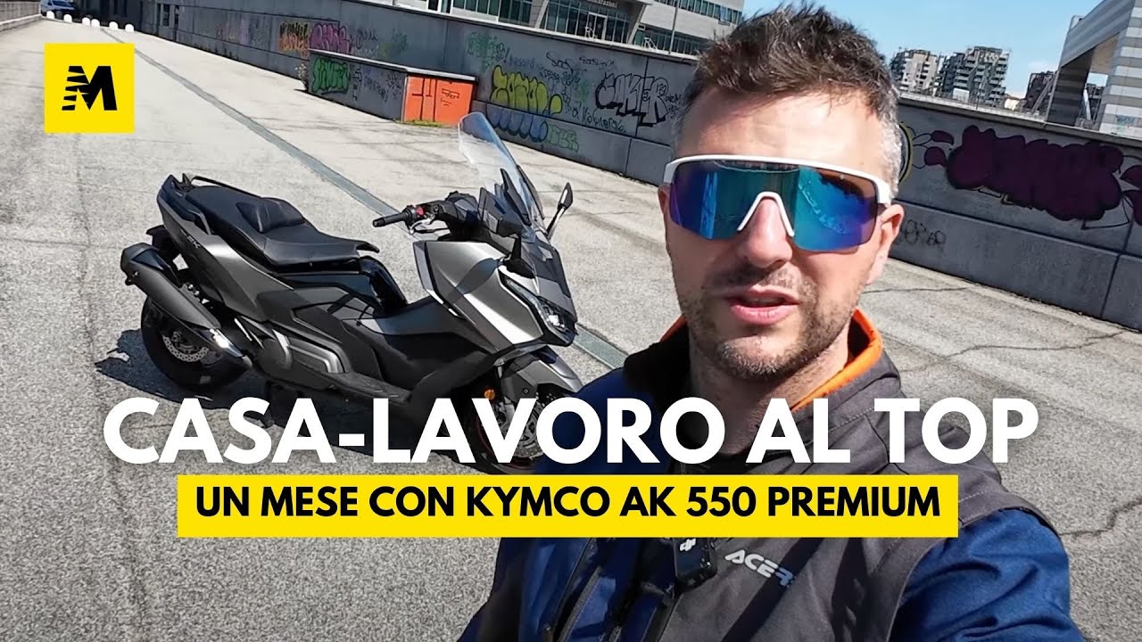 Un mese con... Kymco AK 550 Premium! E il casa-lavoro diventa  un piacere