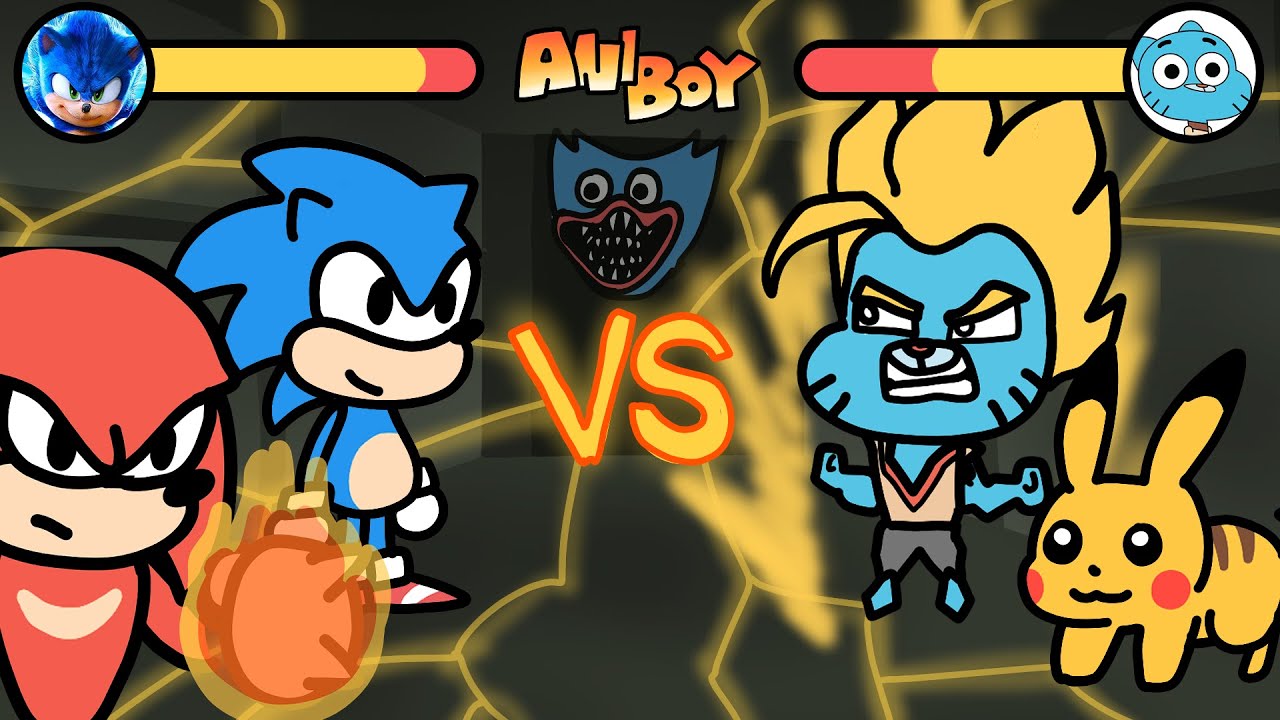 Character Battle Compilation 6 | Sonic the Hedgehog | Poppy Playtime | Gumball | Pok&eacute;mon