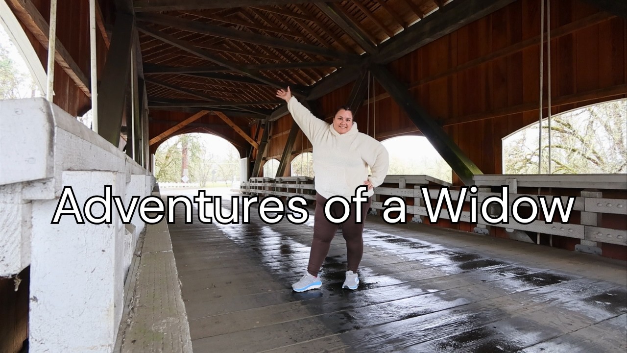 Road Trip with My Cousin Chasing Covered Bridges in Oregon - Widow Vlogs