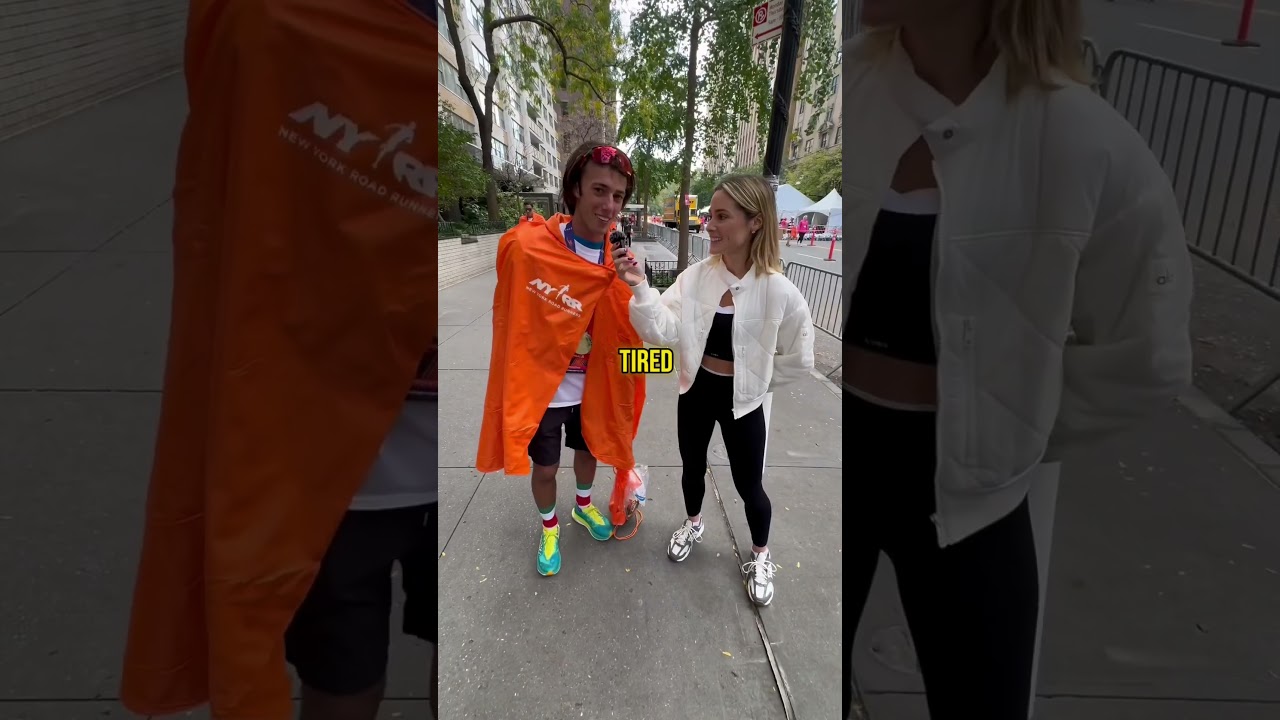 How would you feel after running the NYC Marathon? 