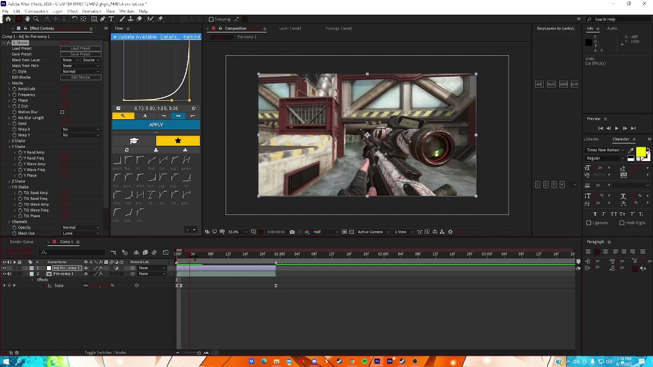 Cod pancrop/shake tutorial || Pf in desc