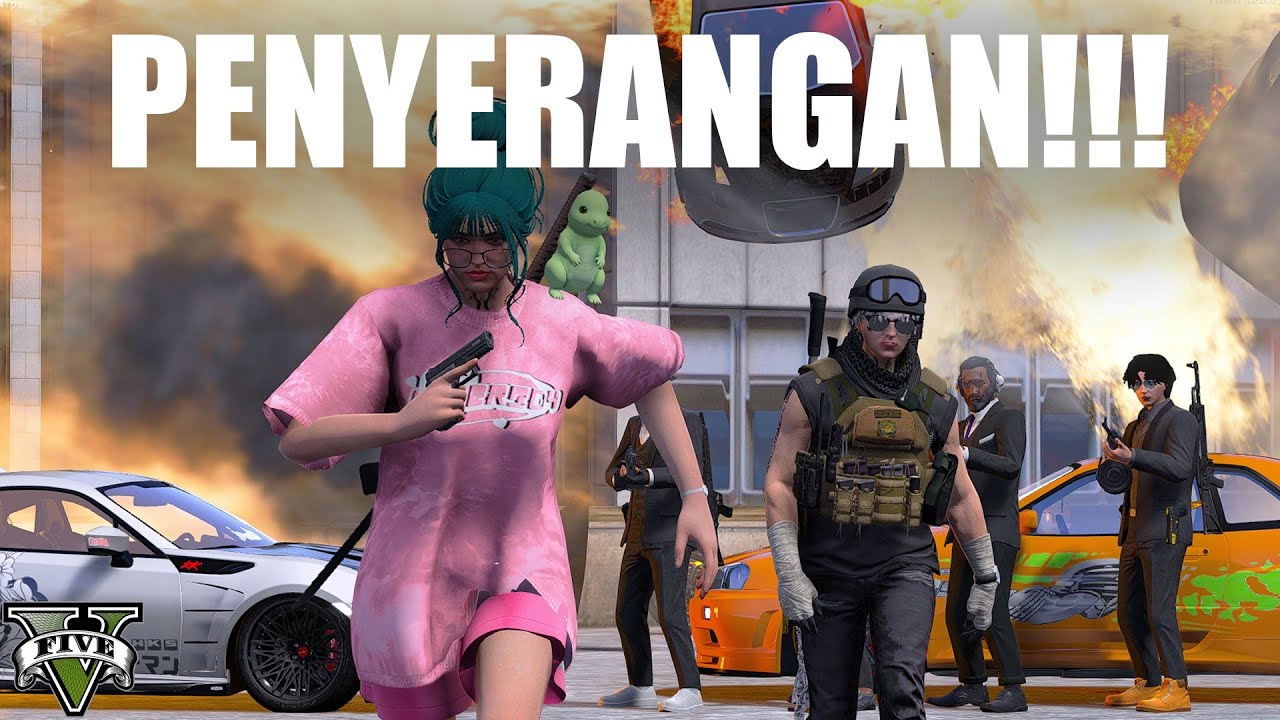 AYIN DAN UNCLE TONI KEMBALI KE TEMPAT MAMIH!! KITA DISERANG!! | GTA 5 ROLEPLAY
