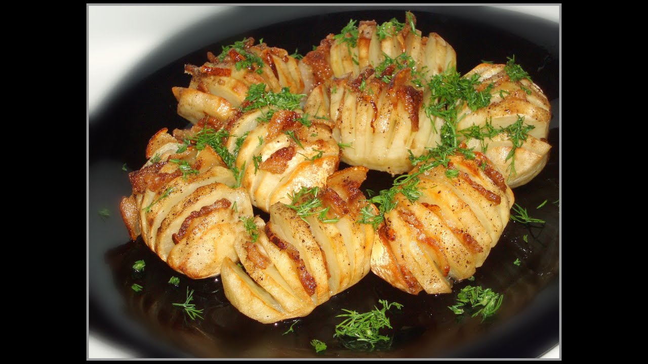 Картошка-гармошка, 3 Простых и Вкусных рецепта! Картошка в духовке в фольге.