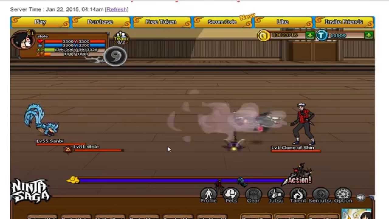 [Ninja Saga]Season 57 rewards-FULL SET