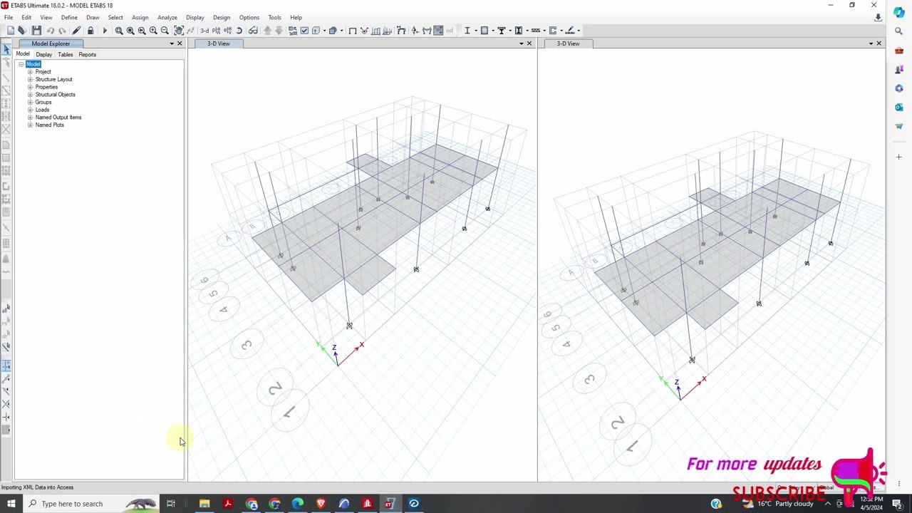 HOW TO EXPORT ETABS V18.0.2 FILE TO RCDC for design and detailing