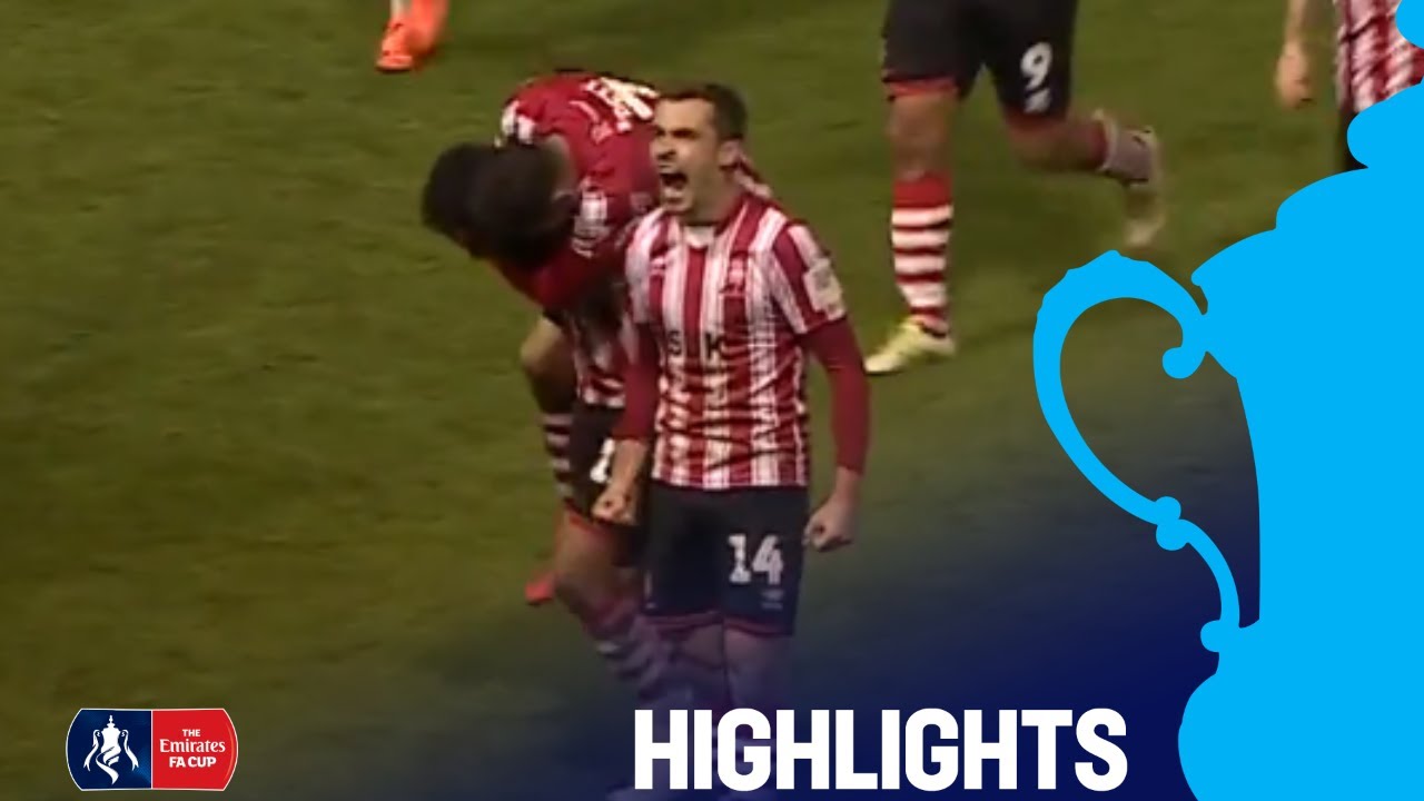 Lincoln City 3-2 Northampton Town | | Round 1 | Emirates FA Cup 2018/19