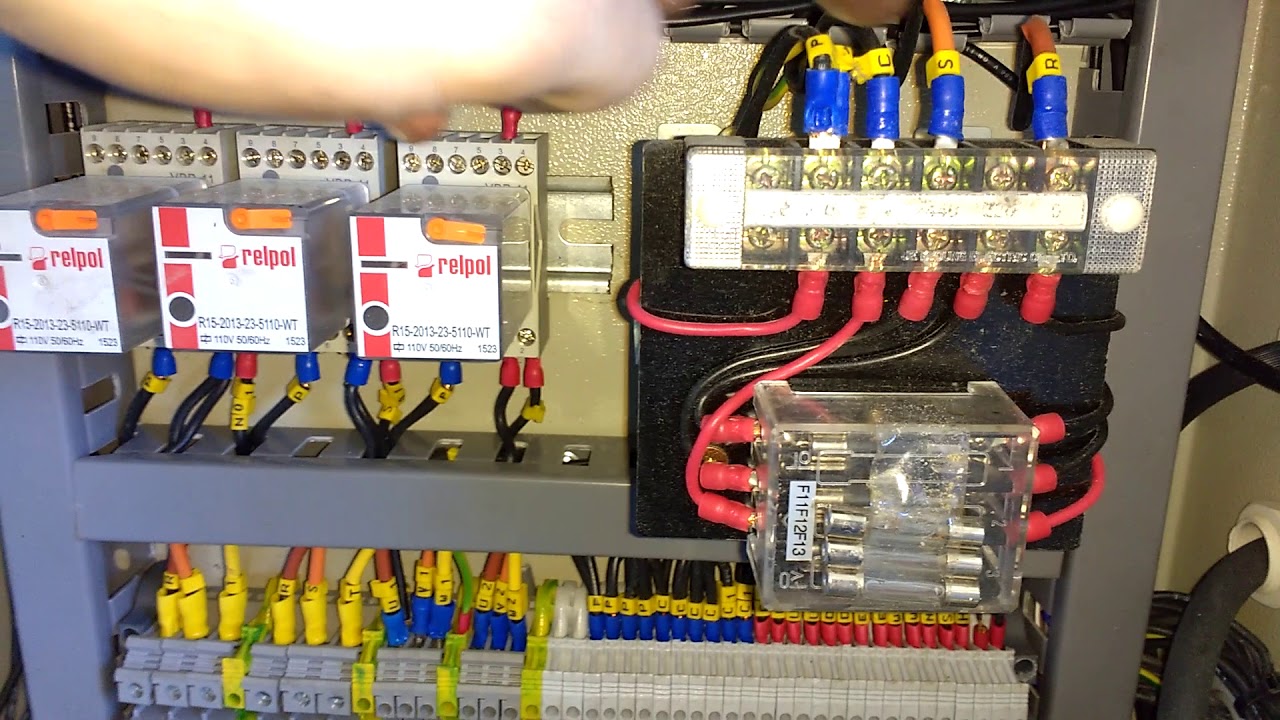 Tablero de control para viga de grúa viajera