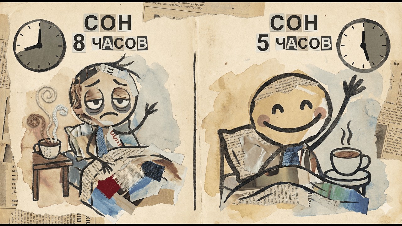 Как спать МЕНЬШЕ и ВЫСЫПАТЬСЯ (научно доказано)
