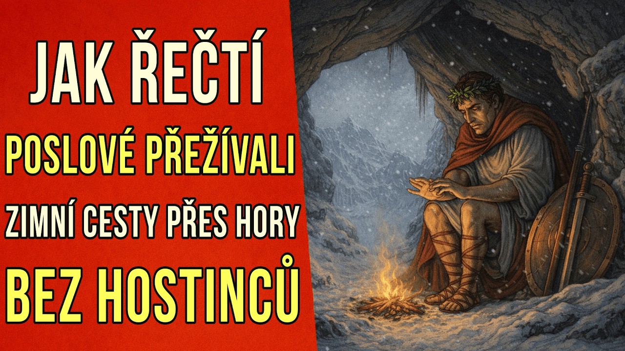 Jak řečtí poslové přežívali zimní cesty přes hory bez hostinců