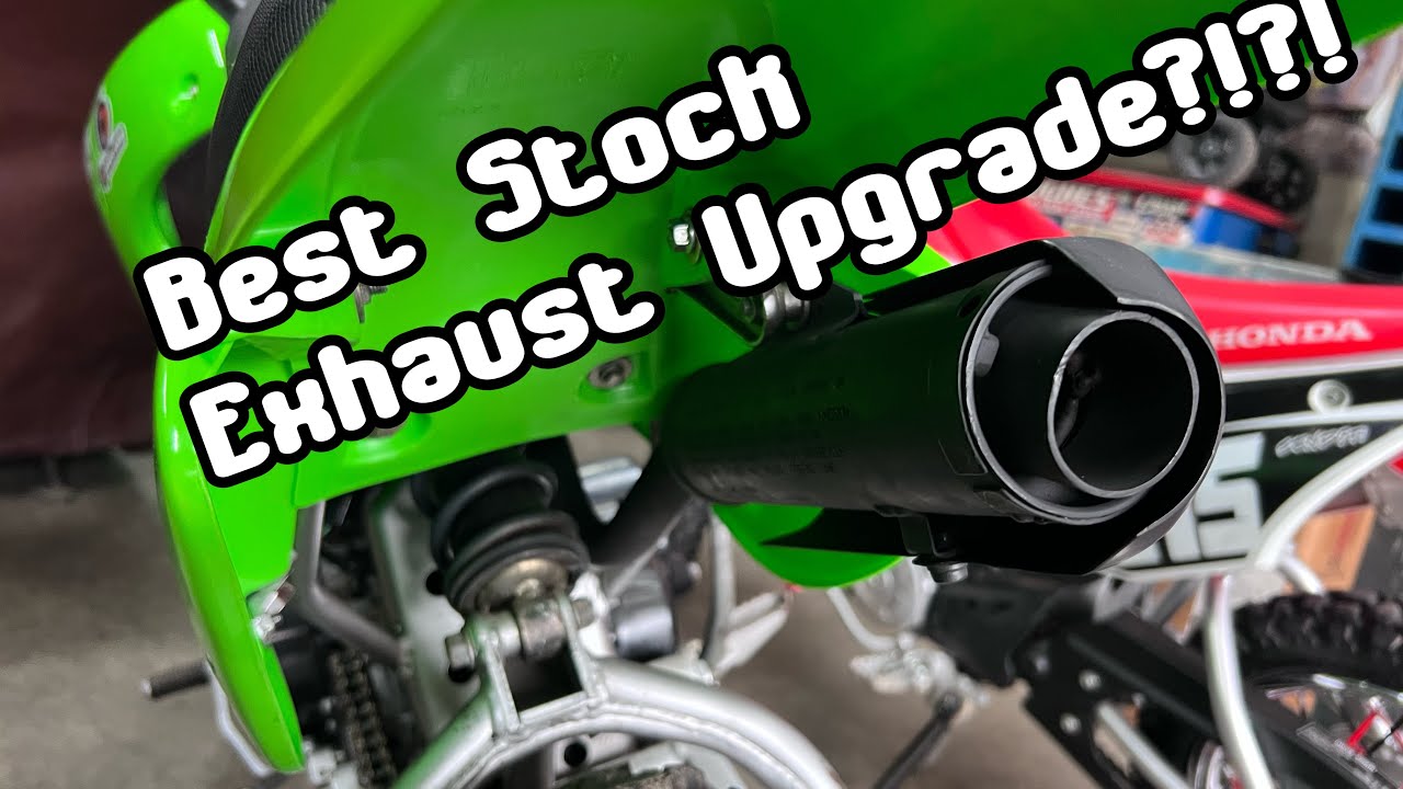 Klx110 Best Modification to your Stock Exhaust