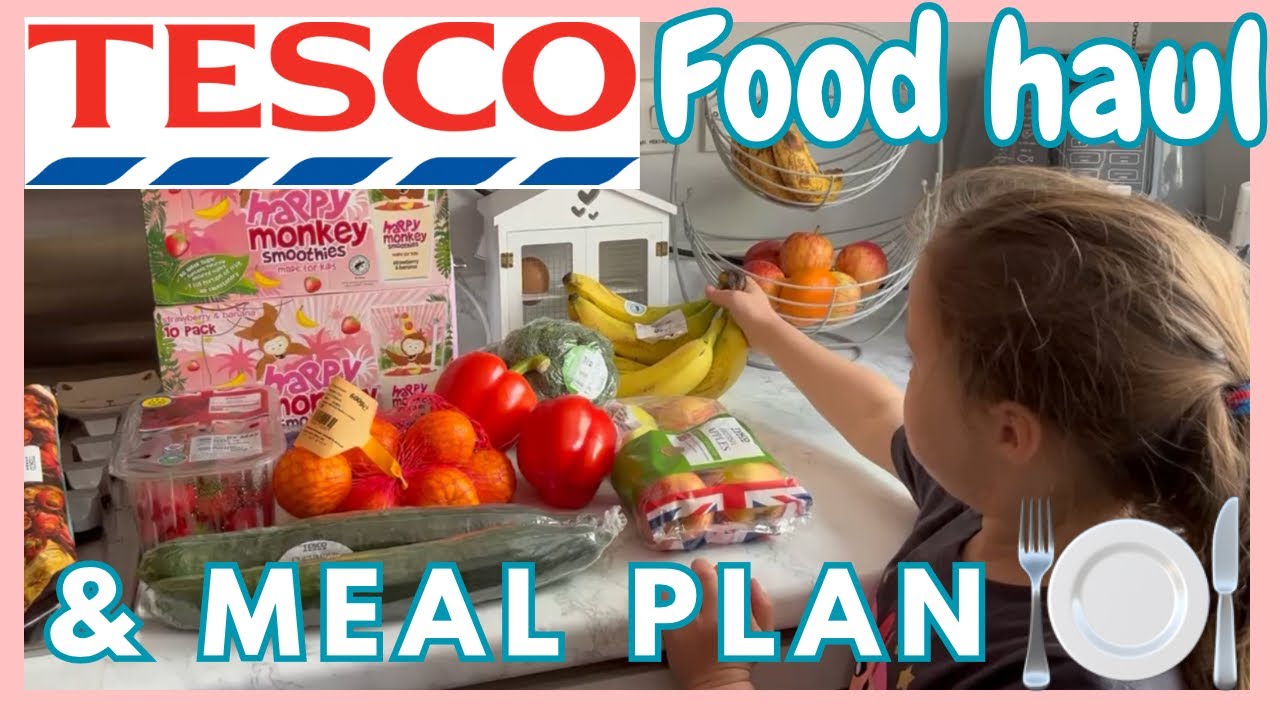 TESCO FOOD HAUL & MEAL PLAN | GROCERY HAUL UK