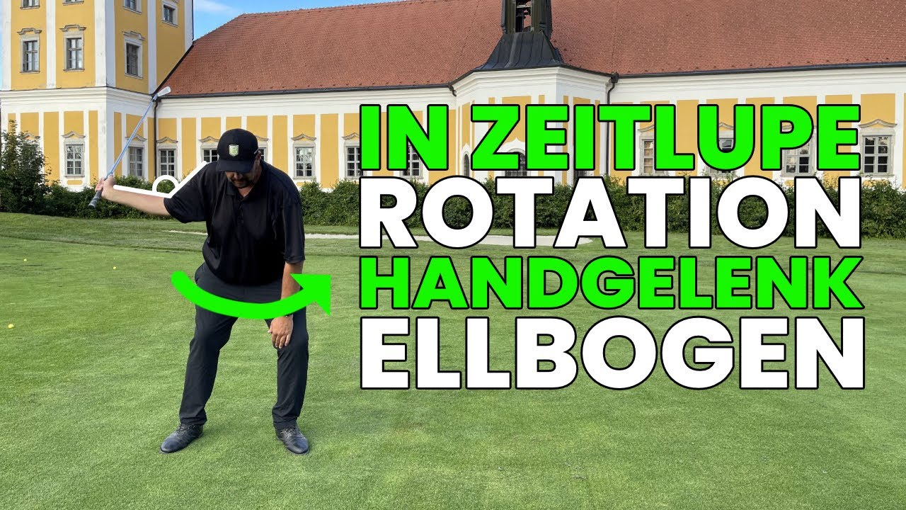 Zeitlupe: Die wichtigsten Elemente im Golfschwung analysiert!