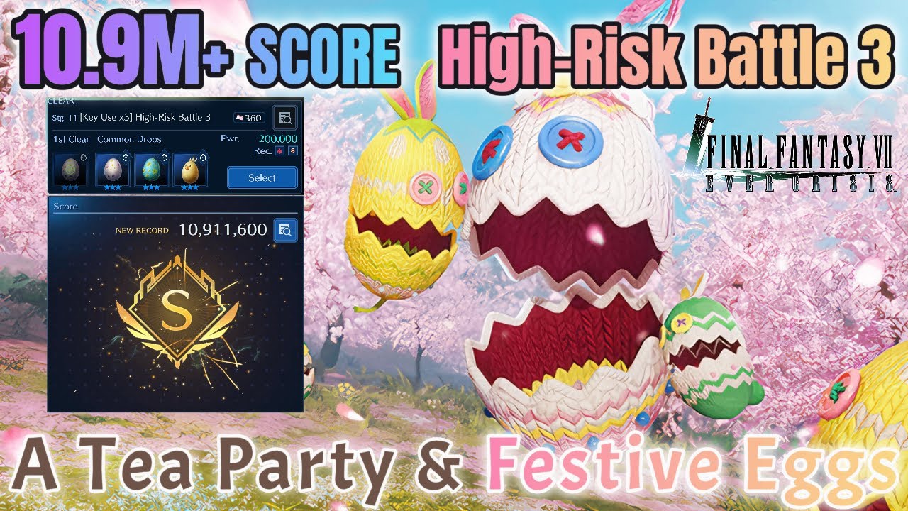 [Final Fantasy 7 Ever Crisis] - High-Risk Battle 3: Festive Eggs Event -