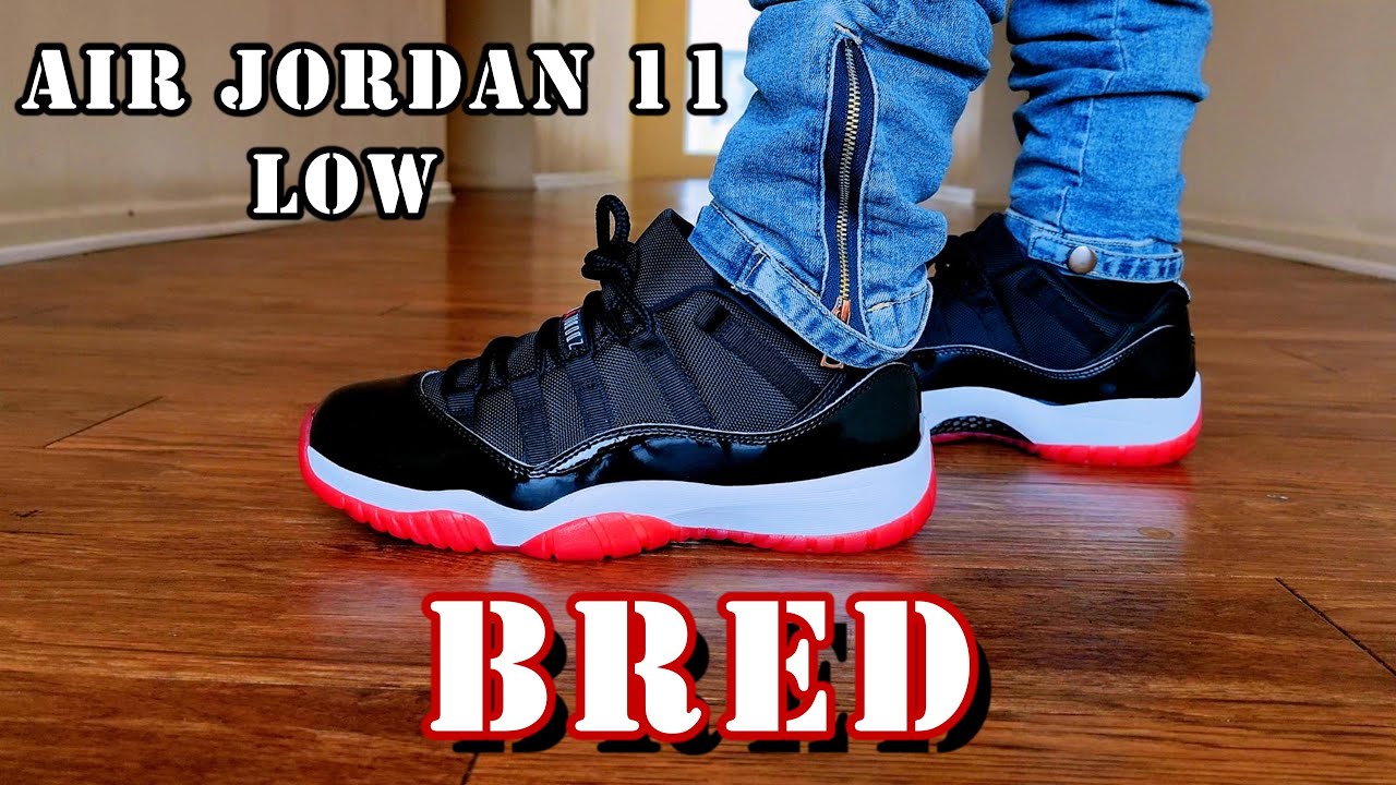 THE LATE AIR JORDAN 11 LOW BRED REVIEW