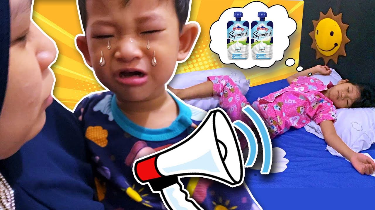 Morning Routine Keluarga Sehat Hana Callista ft Cimory Squeeze - Kakak Sayang Adik