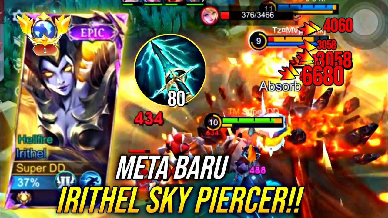 Terlalu OP!! Build Irithel Tersakit 2025 Sekali Ulti Langsung Rata - Mobile Legends