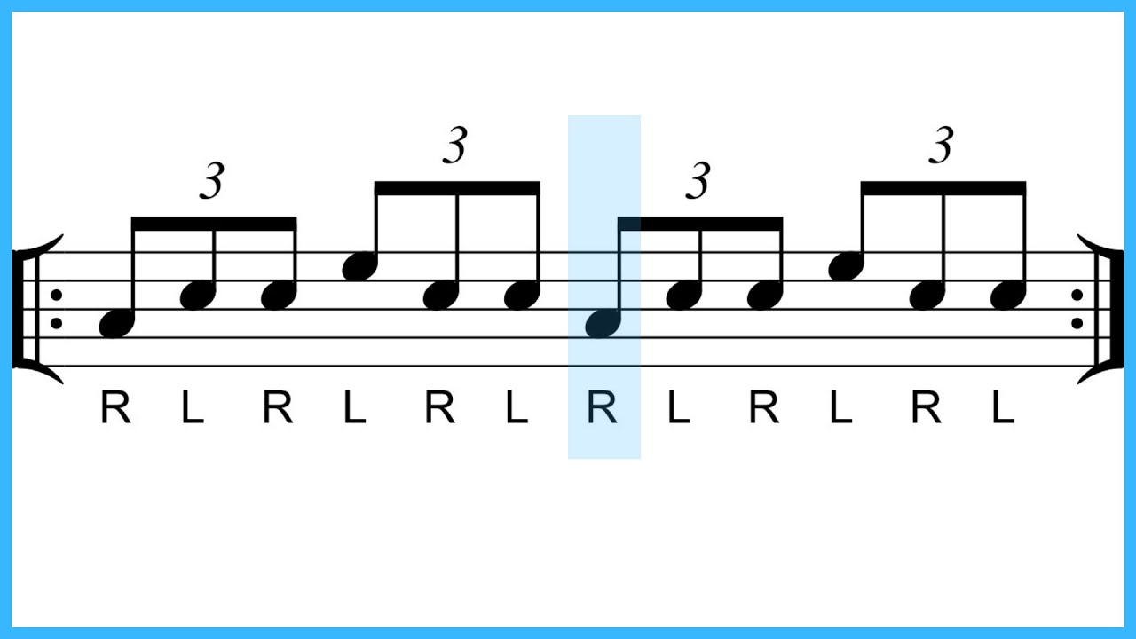Triplets Around The Kit — Play-Along Exercises, Drum Solo & Fills for Beginners 🥁