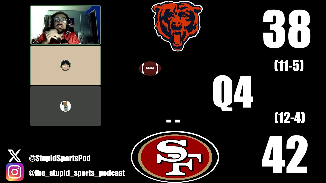 Sunday Night Football | Bears @ 49ers | Live Play-By-Play and Reactions