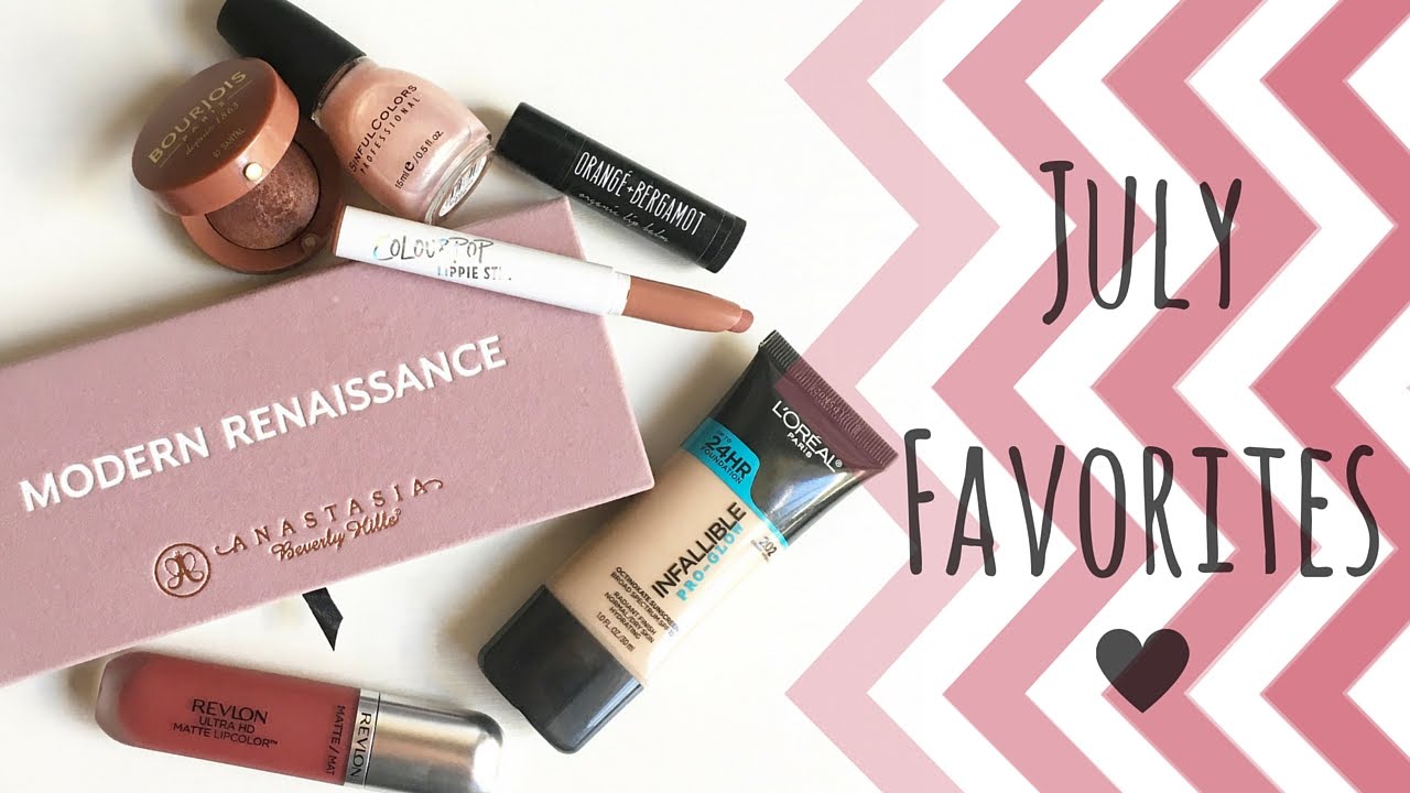 July 2016 Favorites