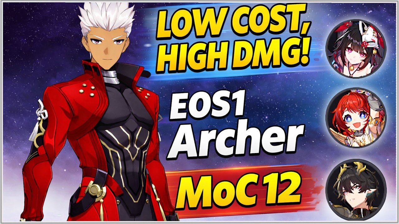 LOW COST but INSANE?! E0S1 Archer BREAKS Memory of Chaos 12 | HSR 4.1