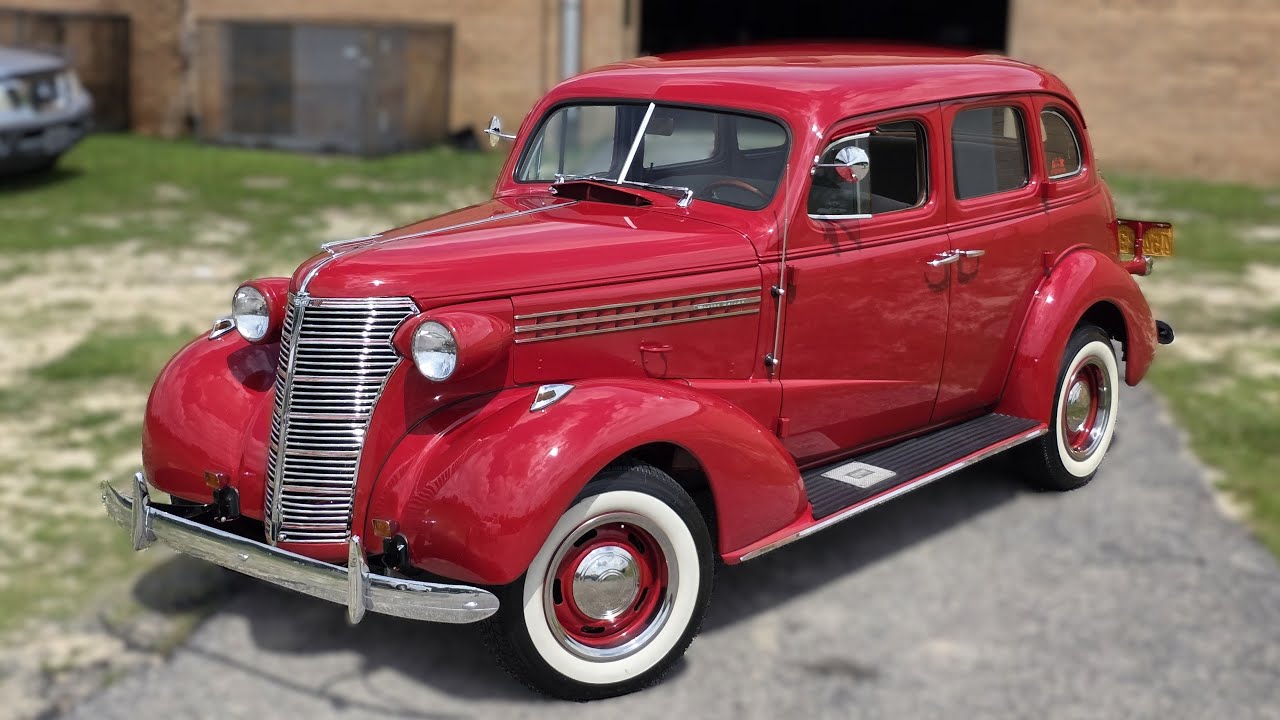 Everything you need to know about this 1938 Chevrolet Master Deluxe Sedan at I-95 Muscle
