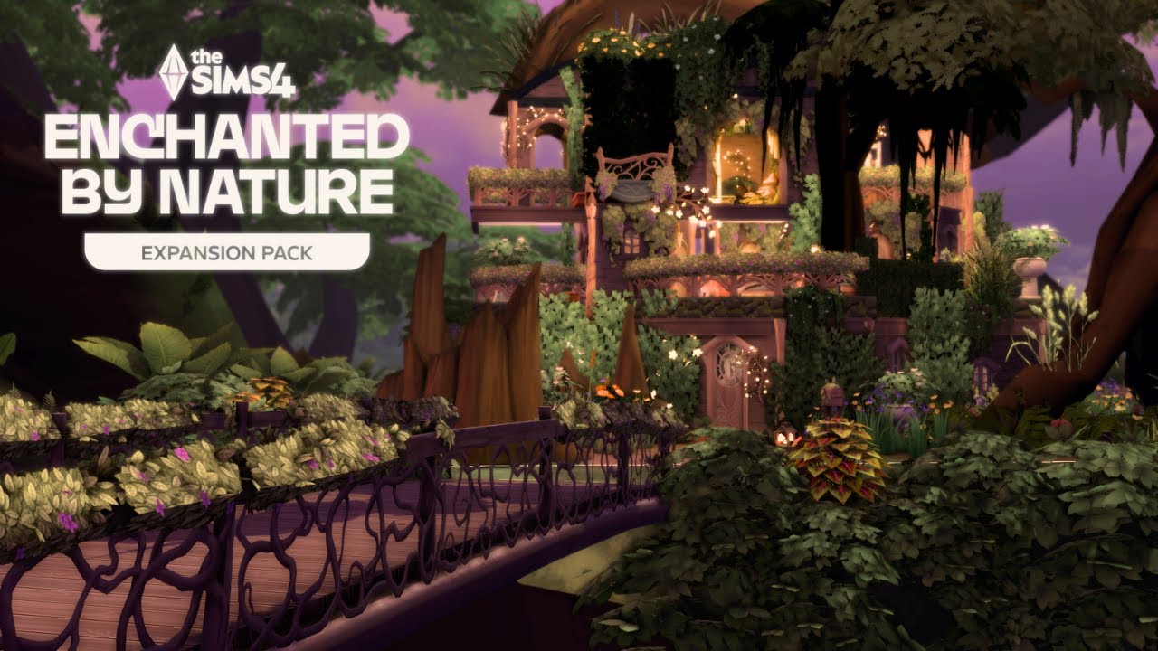 FAIRY TREEHOUSE | ENCHANTED BY NATURE ONLY | The Sims 4 Speed Build