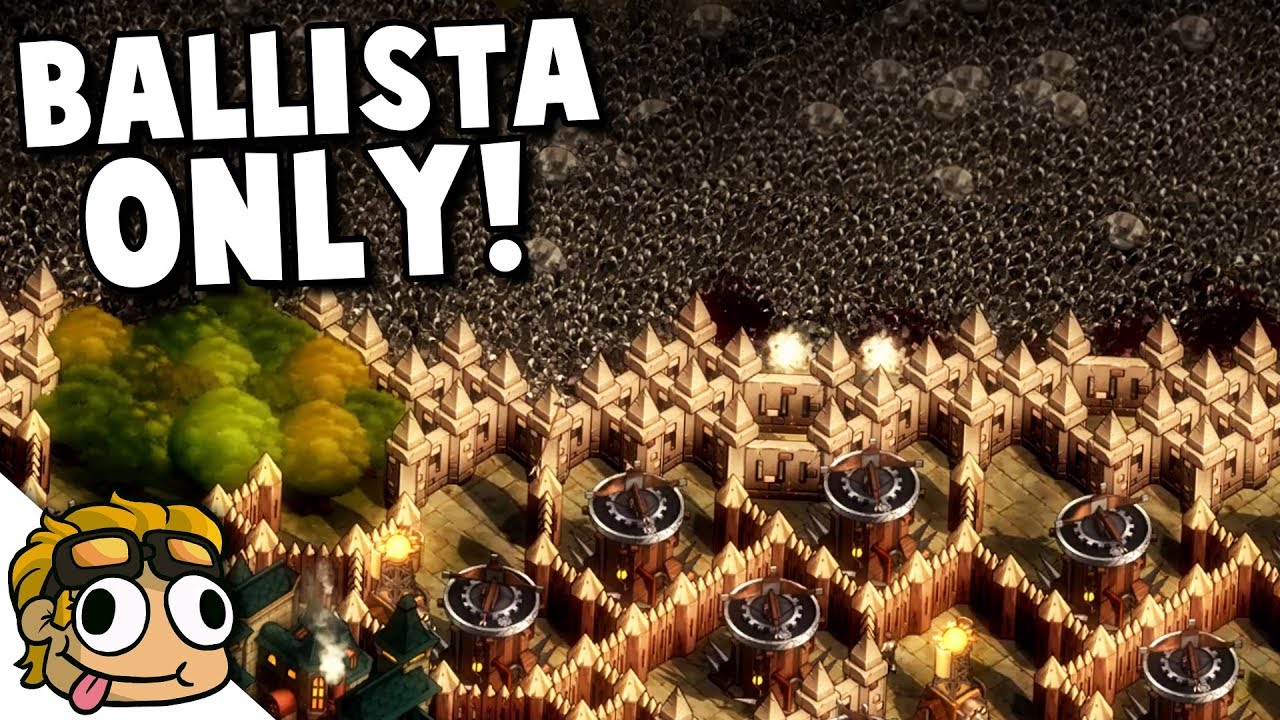 BALLISTA TOWERS ONLY vs FINAL WAVE! | They Are Billions Beta Gameplay